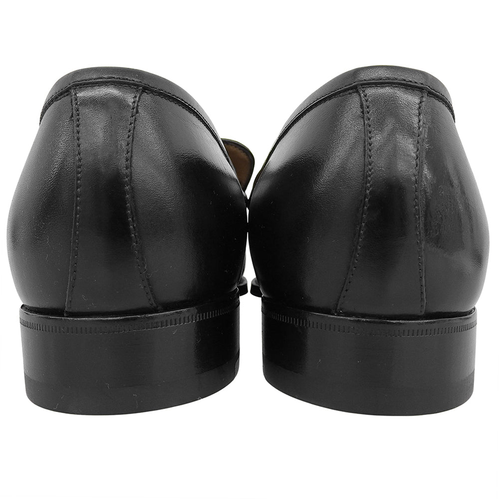 ENZO BONAFE エンツォボナフェ 新品同様 BEAMS別注 レザー ローファー シューズ メンズ 黒 ブラック 42 シューズ 42