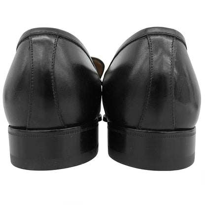 ENZO BONAFE エンツォボナフェ 新品同様 BEAMS別注 レザー ローファー シューズ メンズ 黒 ブラック 42 シューズ 42