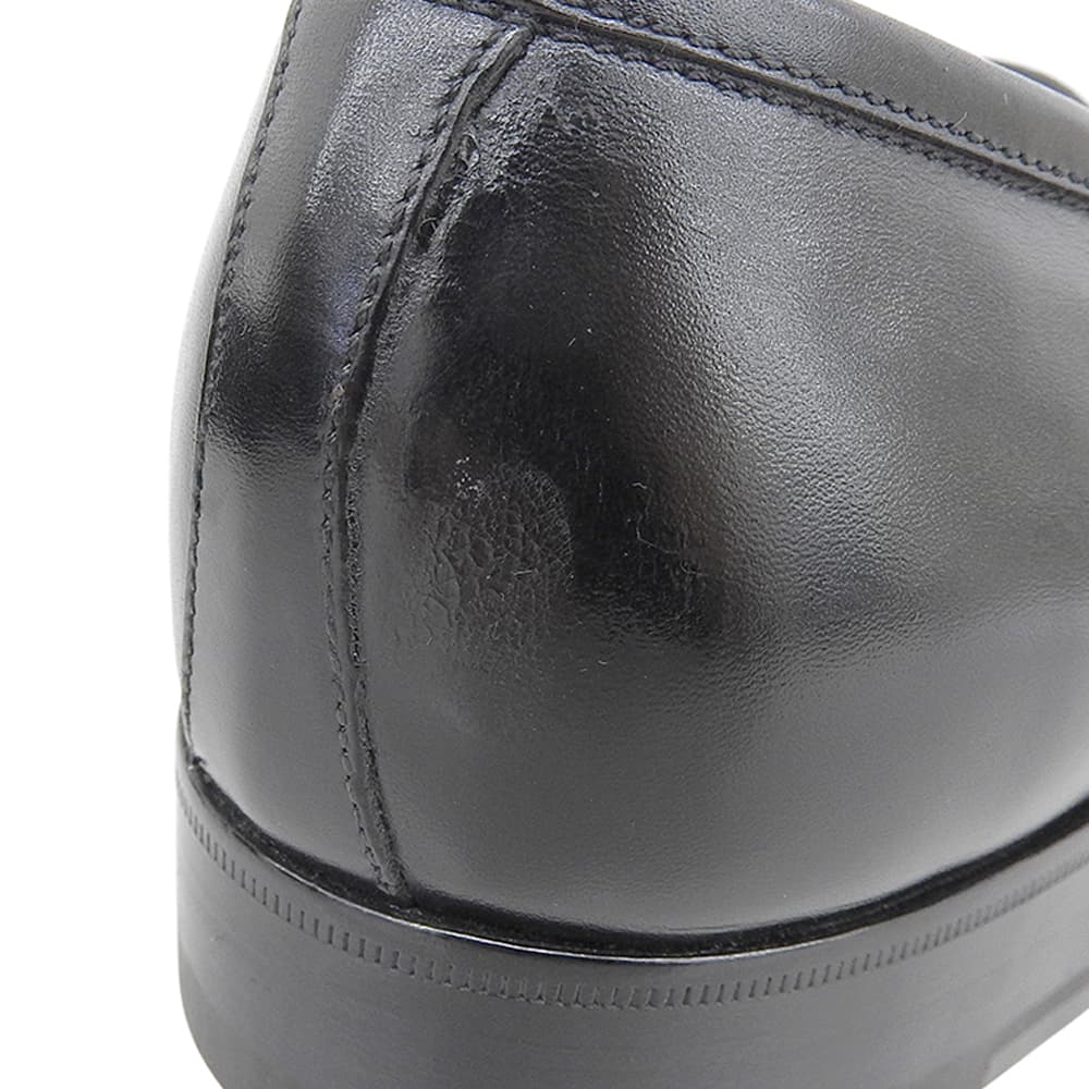 ENZO BONAFE エンツォボナフェ 新品同様 BEAMS別注 レザー ローファー シューズ メンズ 黒 ブラック 42 シューズ 42