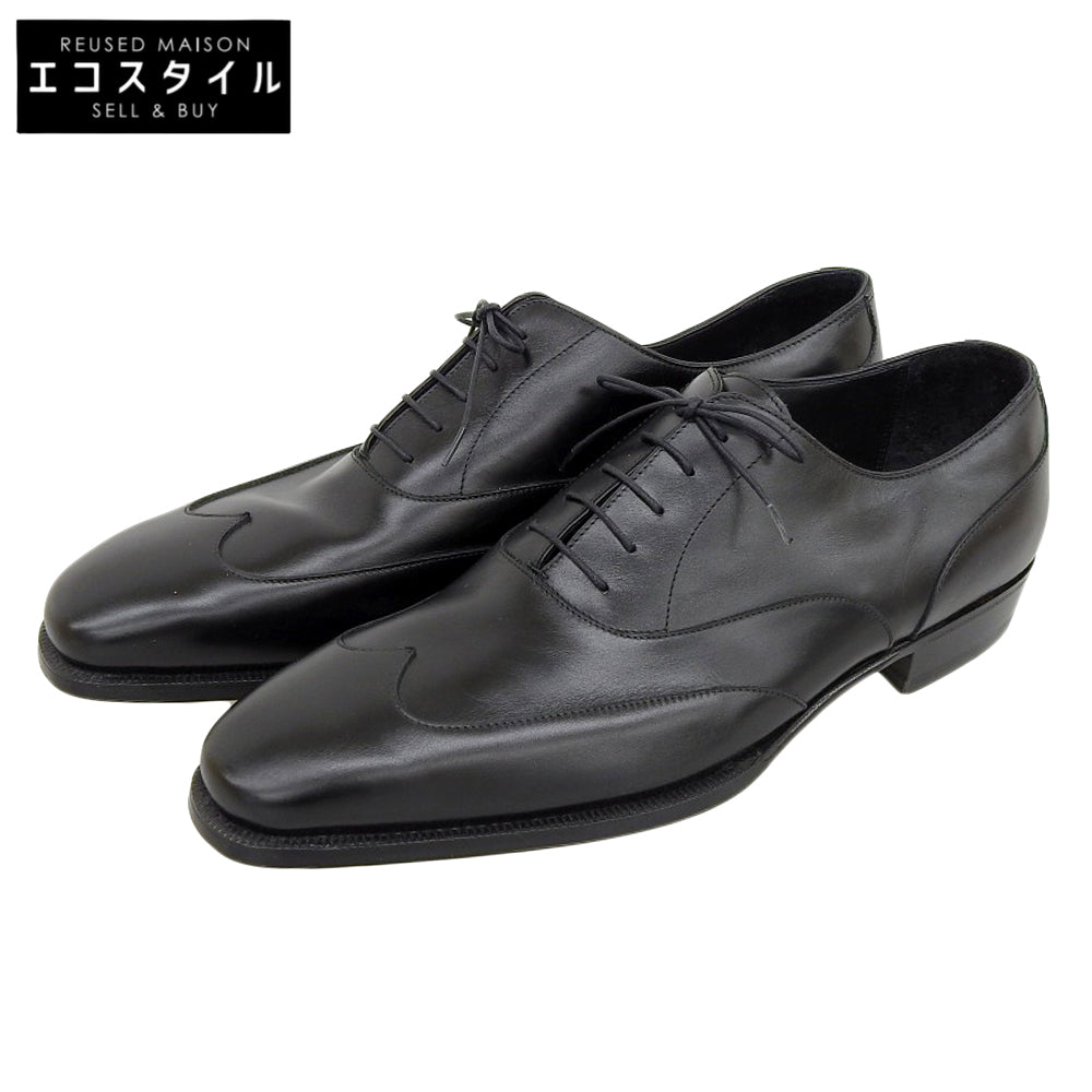 ENZO BONAFE エンツォボナフェ 新品同様 ブラインドフルブローグ シューズ メンズ ブラック 8 シューズ 8