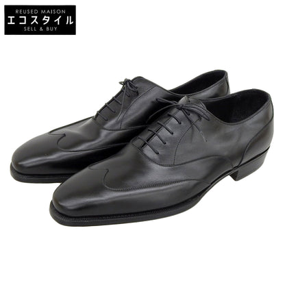 ENZO BONAFE エンツォボナフェ 新品同様 ブラインドフルブローグ シューズ メンズ ブラック 8 シューズ 8