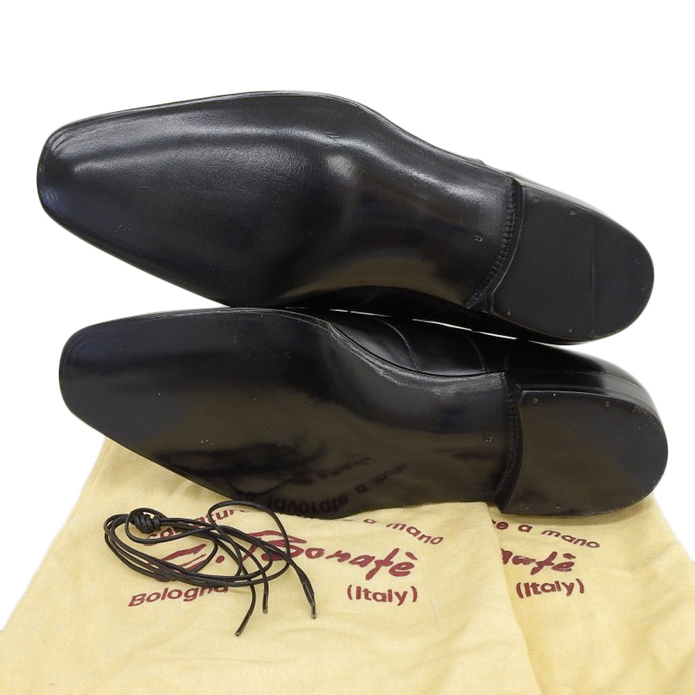 ENZO BONAFE エンツォボナフェ 新品同様 ブラインドフルブローグ シューズ メンズ ブラック 8 シューズ 8