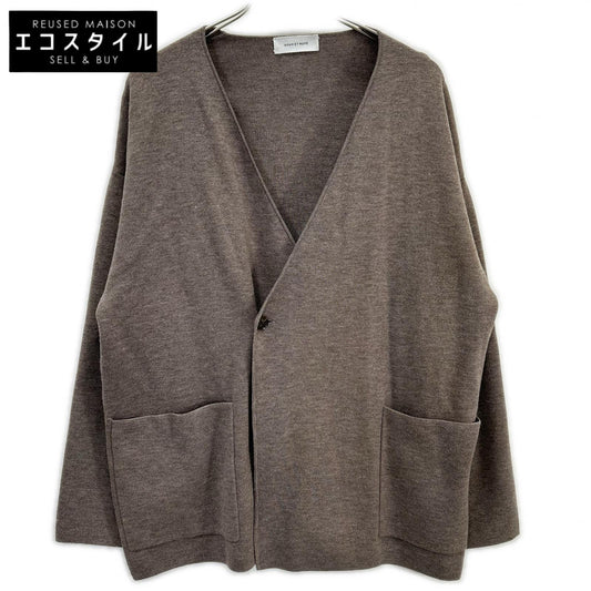 GMK-11010-B Cardigan, Brown, Men's Top