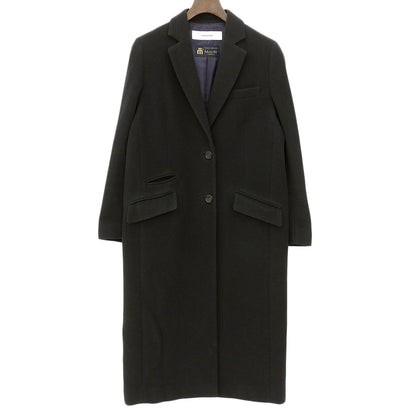 JOURNALSTANDARD ジャーナルスタンダード Menchi カシミヤ混 ロング丈 チェスターコート レディース ブラック 19-020-400-3020 コート