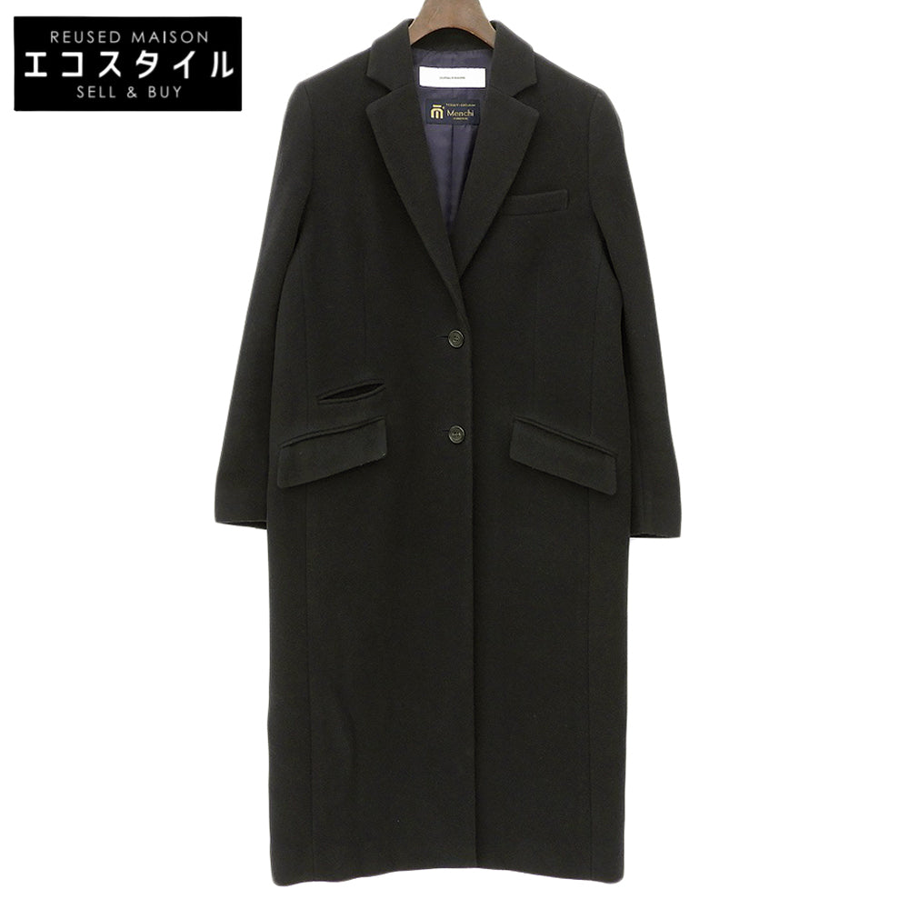 JOURNALSTANDARD ジャーナルスタンダード Menchi カシミヤ混 ロング丈 チェスターコート レディース ブラック 19-020-400-3020 コート