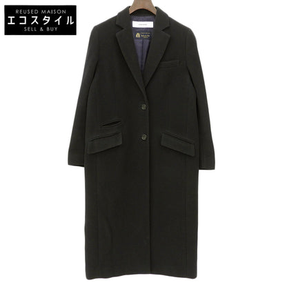 JOURNALSTANDARD ジャーナルスタンダード Menchi カシミヤ混 ロング丈 チェスターコート レディース ブラック 19-020-400-3020 コート