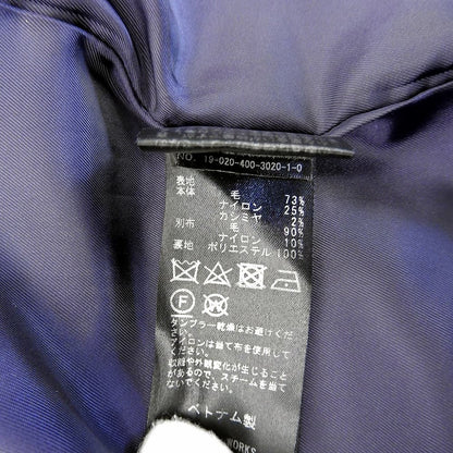 JOURNALSTANDARD ジャーナルスタンダード Menchi カシミヤ混 ロング丈 チェスターコート レディース ブラック 19-020-400-3020 コート