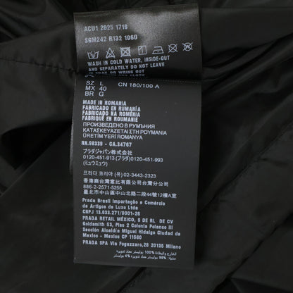PRADA 普拉达 【美品/国内正品/25年款】SGM242 Re-nylon Zip Jacket 三角徽标连帽尼龙夹克 外套