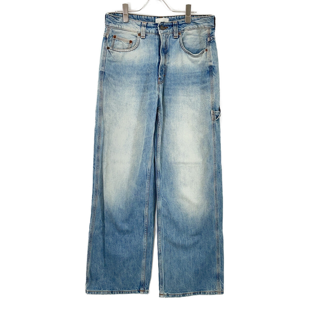 HAIKURE ハイクル ブルー WINONA painter denim ペインターデニムパンツ ボトムス