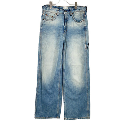 HAIKURE ハイクル ブルー WINONA painter denim ペインターデニムパンツ ボトムス