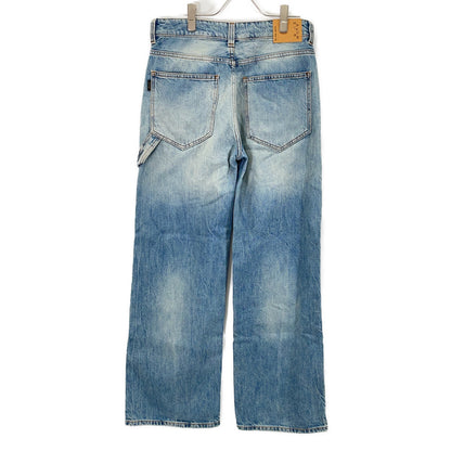 HAIKURE ハイクル ブルー WINONA painter denim ペインターデニムパンツ ボトムス