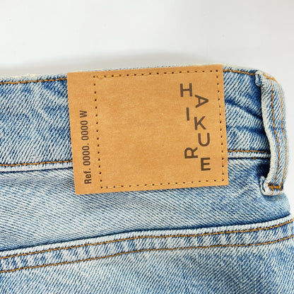 HAIKURE ハイクル ブルー WINONA painter denim ペインターデニムパンツ ボトムス