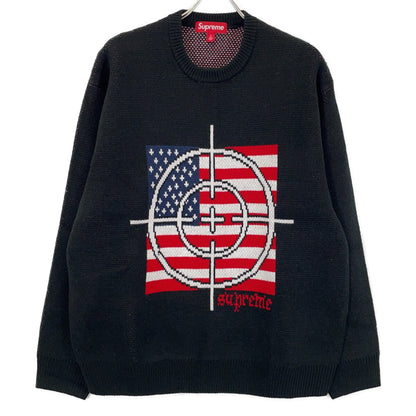 25FW 黑色 TAEGET SWEATER 目标毛衣 上衣 L 男士