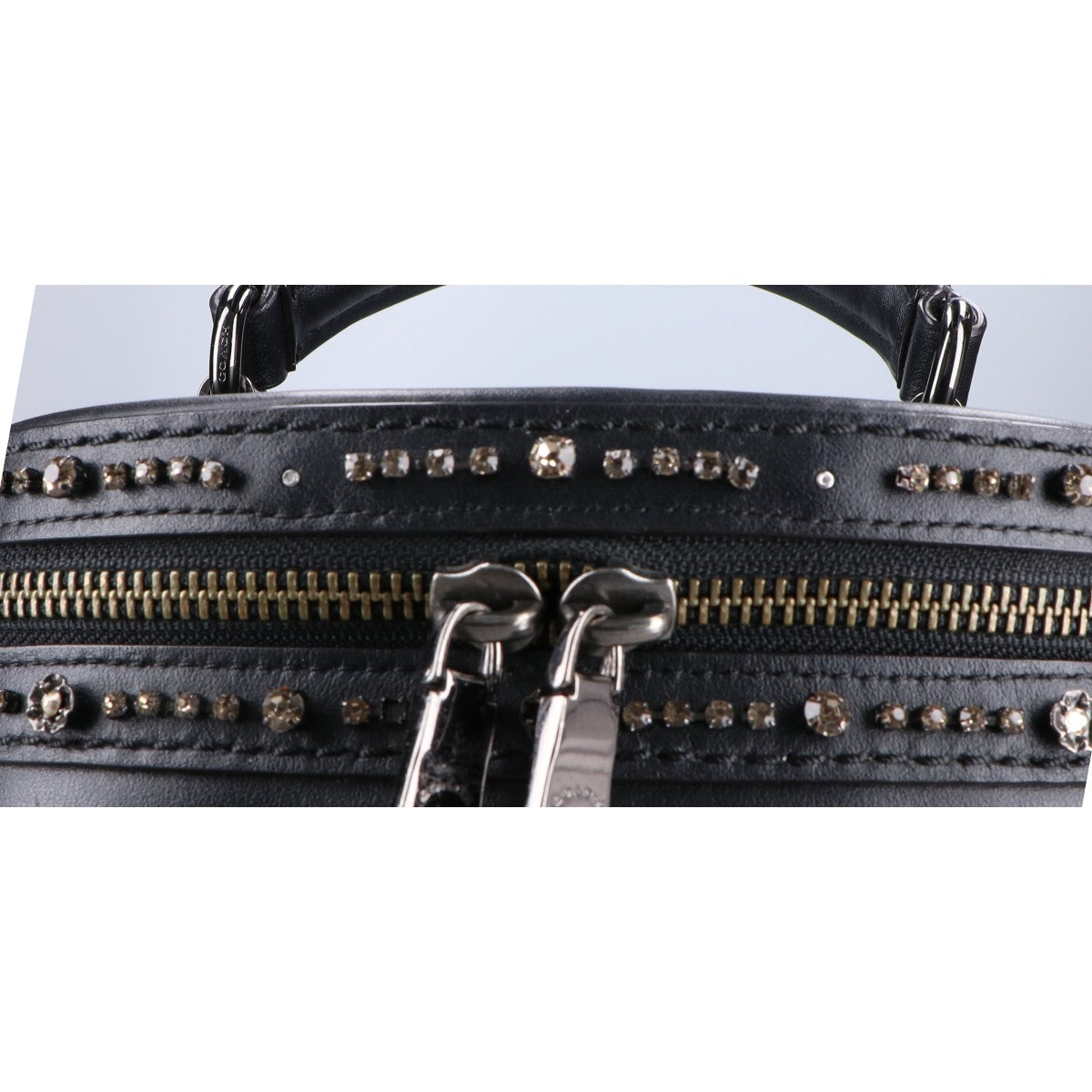 COACH Coach x Selena Gomez 39292 Rhinestone 2WAY Vanity Handbag