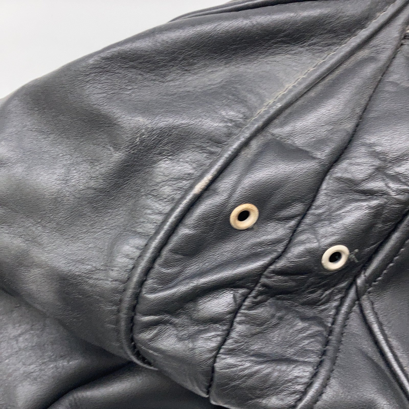 schott ショット 618 ブラック バイカー後期タグ USA製 ダブルライダースジャケット ジャケット