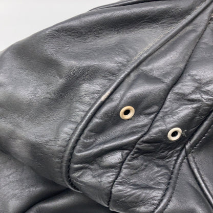 schott ショット 618 ブラック バイカー後期タグ USA製 ダブルライダースジャケット ジャケット