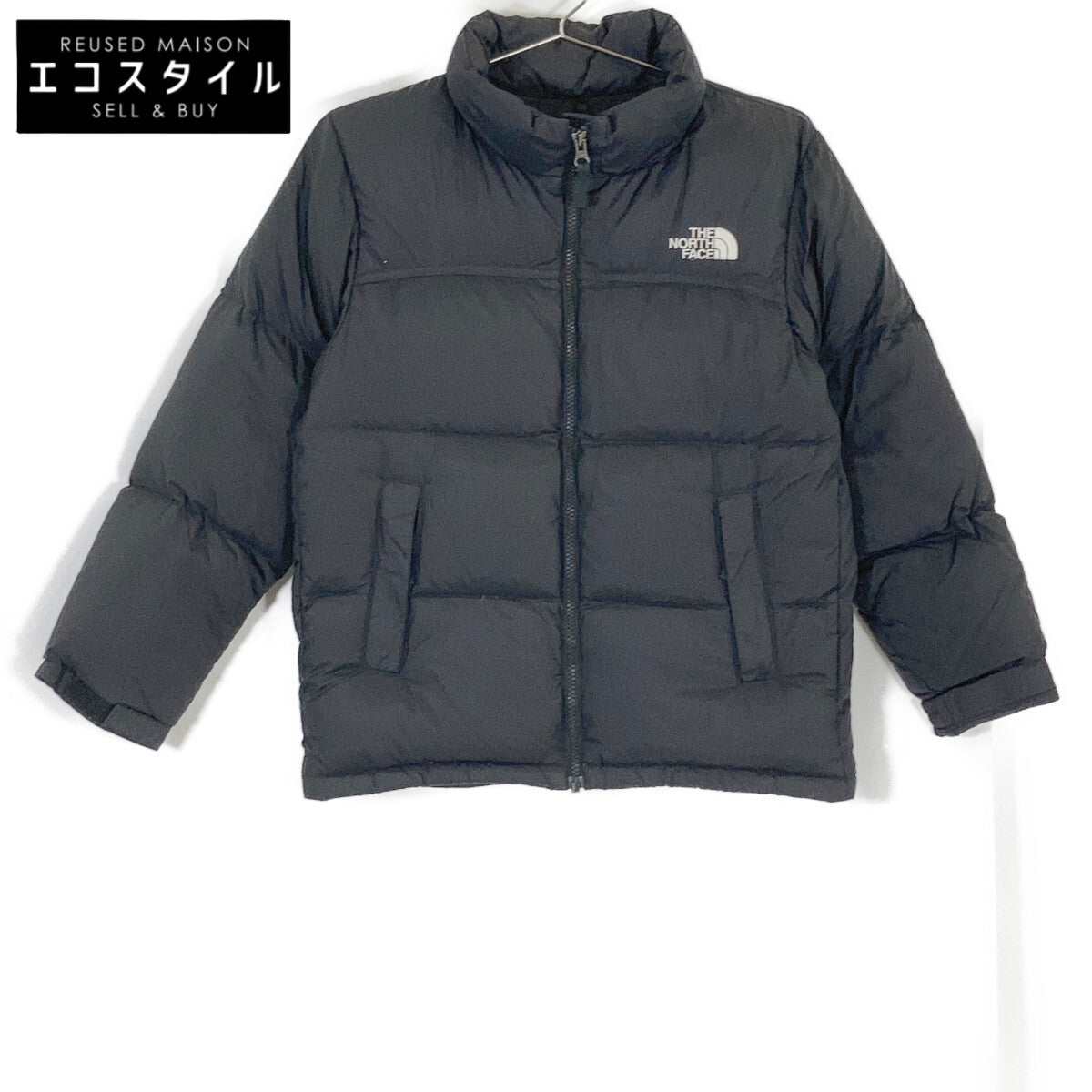 NDJ91758 黑色 NUPTSE 羽绒服 夹克 140 儿童