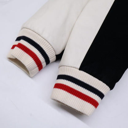 MONCLER × FRAGMENT SVEN stadium jacket varsity jacket down jacket jacket