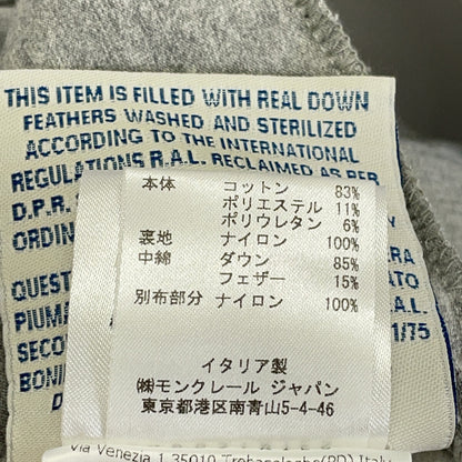 MONCLER 蒙口 ABITO C 羽绒拼接卫衣连衣裙