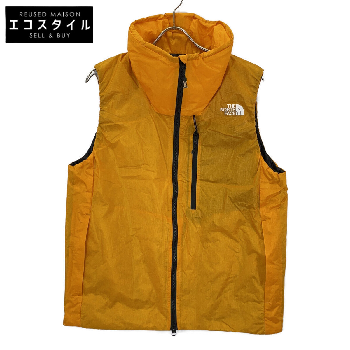 THE NORTH FACE 北面 NY82001 黄色 Hedghog 马甲 M