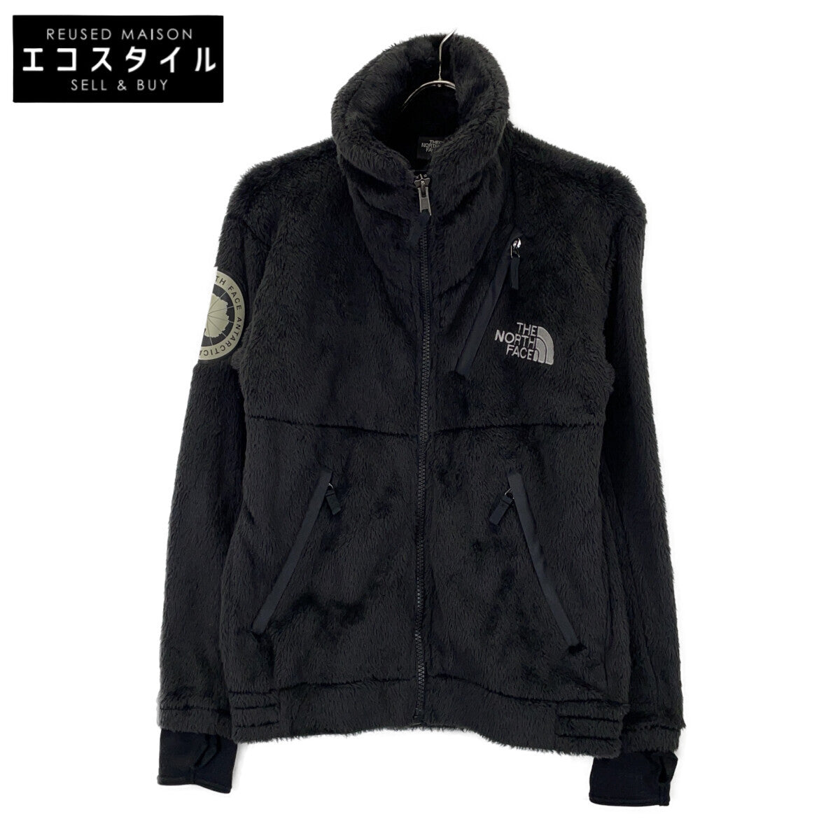 THE NORTH FACE 北面 NA61930 黑色 南极洲抓绒夹克 S