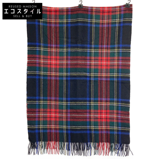 Tartan Check 100% Cashmere Large Stole Scarf for Women