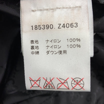 185390 Black GG Pattern Reversible Down Jacket Jacket 46 Men's