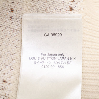LOUIS VUITTON ルイヴィトン 【新品同様/国内正規/24年製】RW242WW MUV FRKL22 カシミヤ混 ツイード クロップド ニットセーター/ トップス