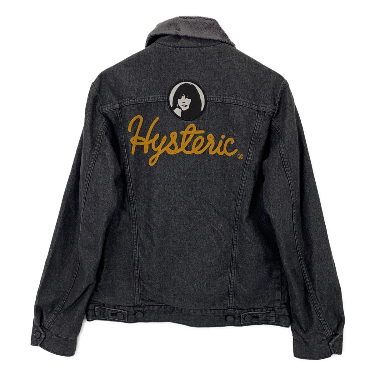 HYSTERIC GLAMOUR ヒステリックグラマー 02213AB13 刺繍 デニムボアジャケット ジャケット
