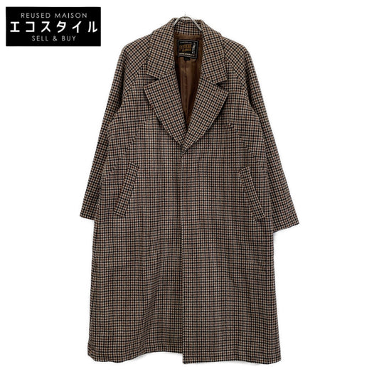 HYSTERIC GLAMOUR HYSTERIC GLAMOUR 01183AC03 棕色 戗驳领长款大衣 大衣