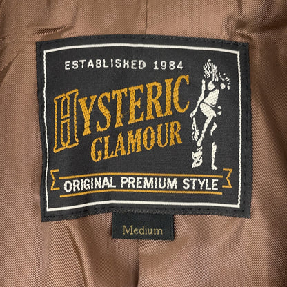 HYSTERIC GLAMOUR HYSTERIC GLAMOUR 01183AC03 棕色缺角翻领长款大衣 大衣