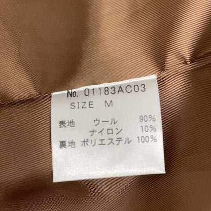 HYSTERIC GLAMOUR HYSTERIC GLAMOUR 01183AC03 棕色缺角翻领长款大衣 大衣