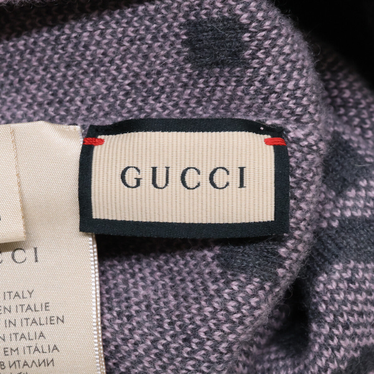 GUCCI Gucci 【Immediate Purchase/Domestic Authentic】676827 3G344 GG Logo Cashmere Beanie Hat