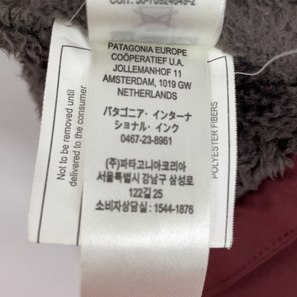 patagonia 巴塔哥尼亚 酒红色 20415FA21 Lined Isthmus Coaches Jacket 夹克 L