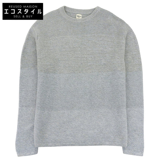 Crew Neck Knit Sweater Top Men's Gray S 2920800062 Top S Men's