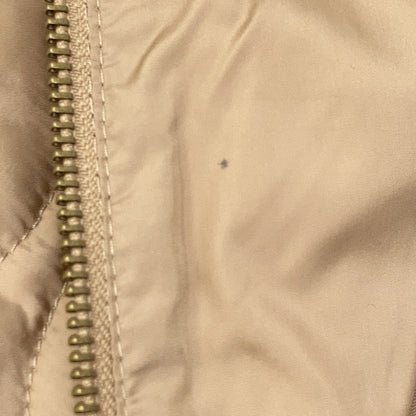 LAUREN RALPH LAUREN Lauren Ralph Lauren Beige Twill-Trim Onion-Quilted Jacket Jacket