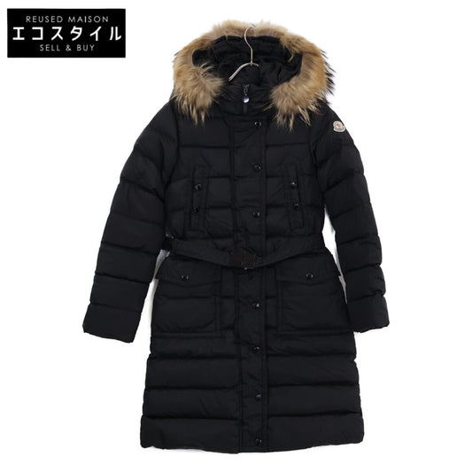 MONCLER モンクレール MERIN ファー・ベルト付 フーディダウン コート