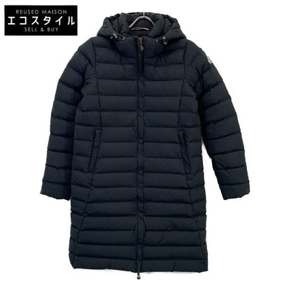PYRENEX ピレネックス HWS006 ﾌﾞﾗｯｸ ﾅｲﾛﾝ ｽﾌﾟｰﾄﾆｯｸ2 ﾀﾞｳﾝｼﾞｬｹｯﾄ ジャケット 36