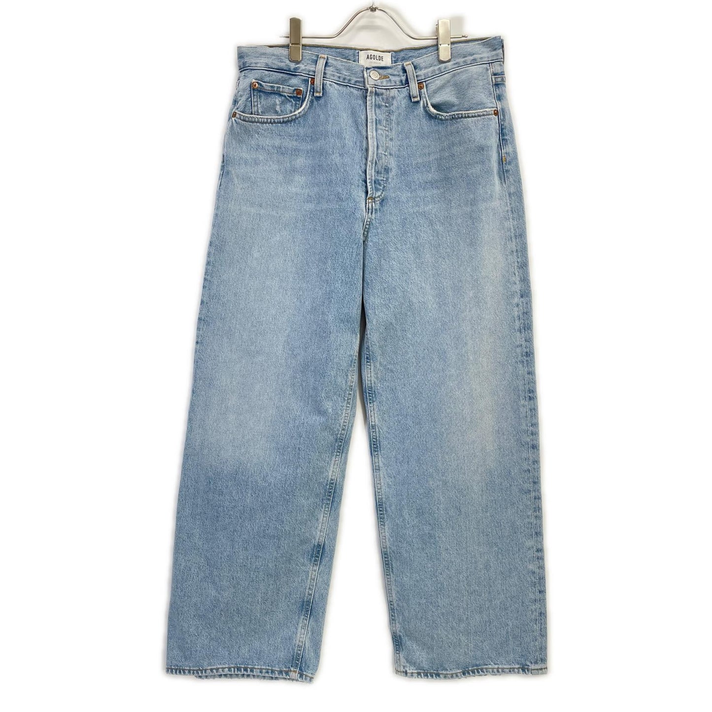 AGOLDE エーゴールドイー 24SS ライトブルー LOW SLUNG BAGGY DENIM ボトムス