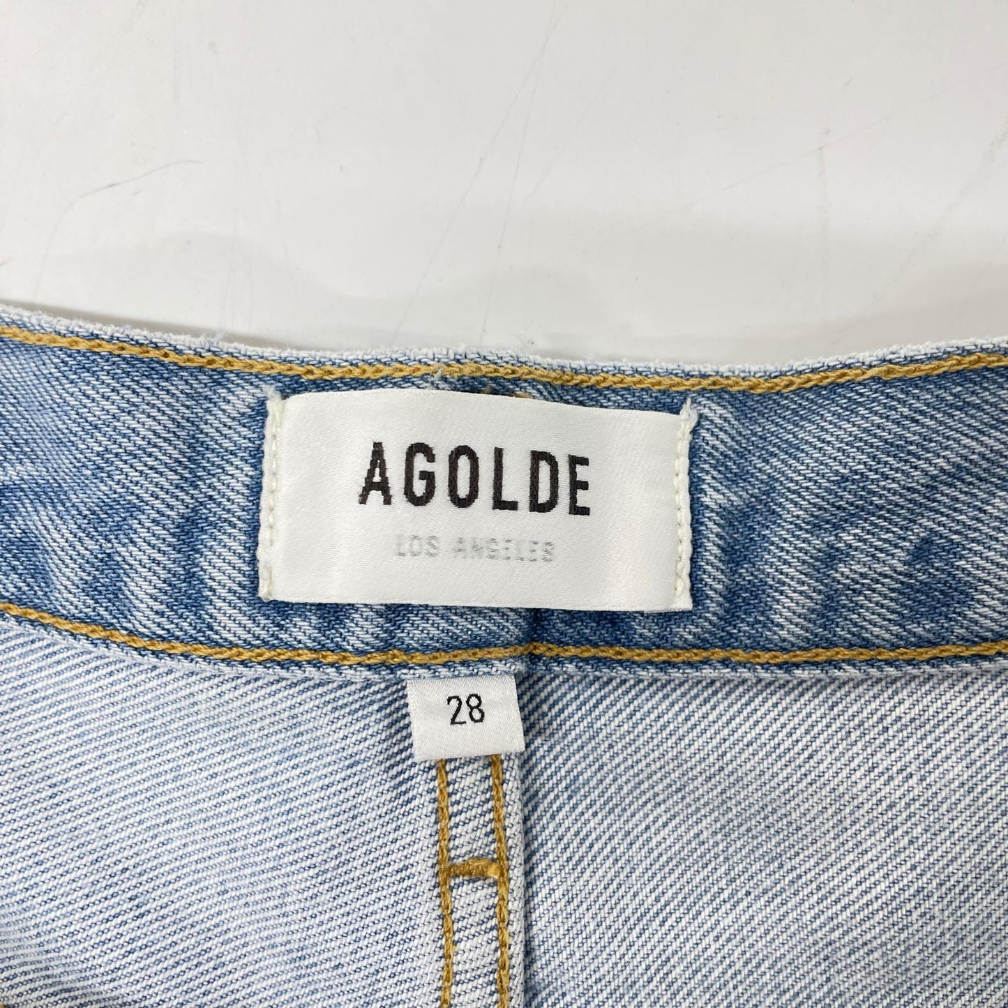 AGOLDE エーゴールドイー 24SS ライトブルー LOW SLUNG BAGGY DENIM ボトムス