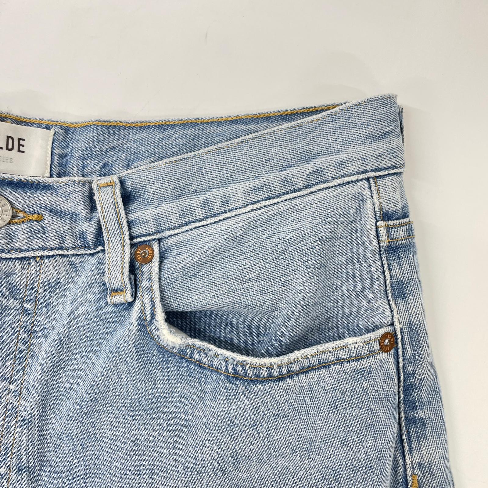 AGOLDE エーゴールドイー 24SS ライトブルー LOW SLUNG BAGGY DENIM ボトムス