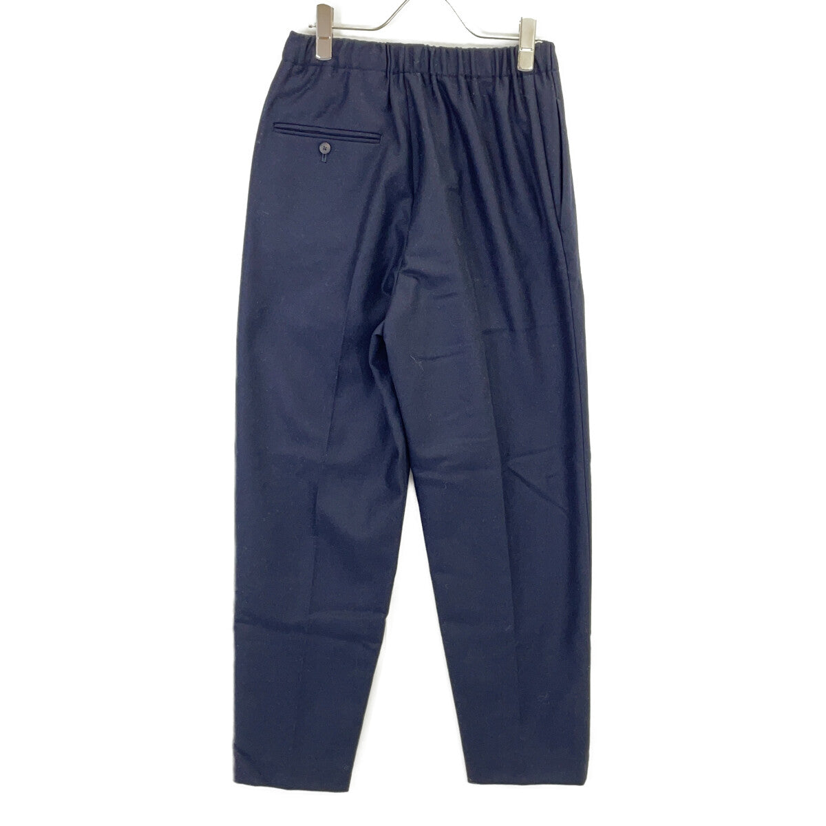 LOEFF ロエフ 8814-299-0145 ネイビー ウールストレートパンツ ボトムス