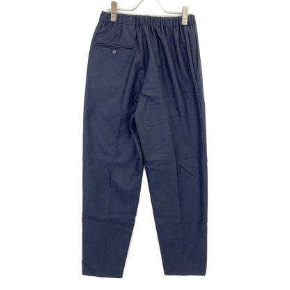 LOEFF ロエフ 8814-299-0145 ネイビー ウールストレートパンツ ボトムス