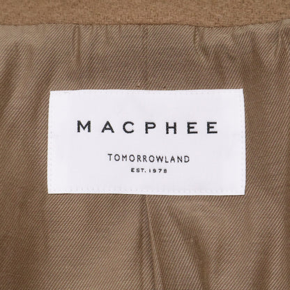 MACPHEE マカフィー 23AW 12-08-24-08301 ｷｬﾒﾙ ﾊﾟｲﾙﾒﾙﾄﾝ ｵｰﾊﾞｰｻｲｽﾞﾄﾞｺｰﾄ コート 36