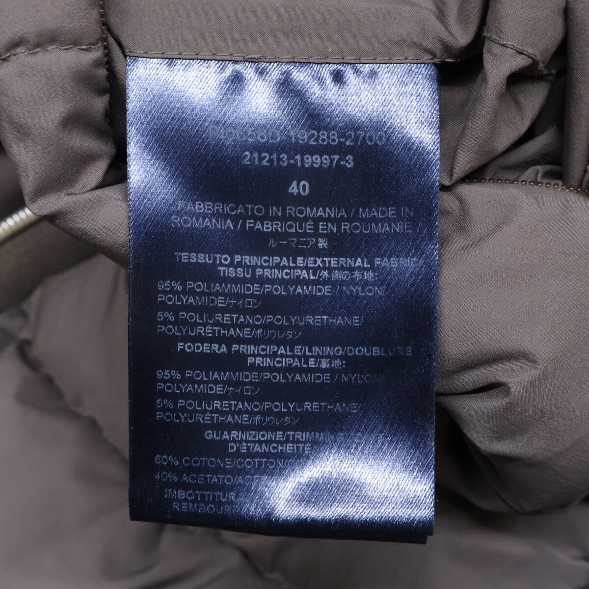 HERNO Herno [Domestic Authorized] PI0656D Zip-up Down Coat 40