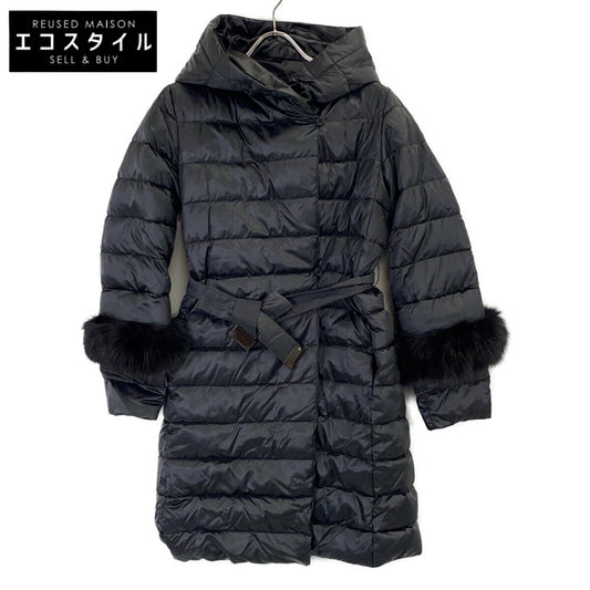 Max Mara マックスマーラ 21年 949611166 THE CUBE ブラック NOVEF リバーシブル ダウンコート ジャケット