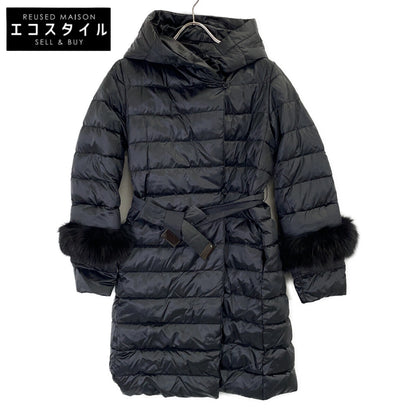 Max Mara マックスマーラ 21年 949611166 THE CUBE ブラック NOVEF リバーシブル ダウンコート ジャケット