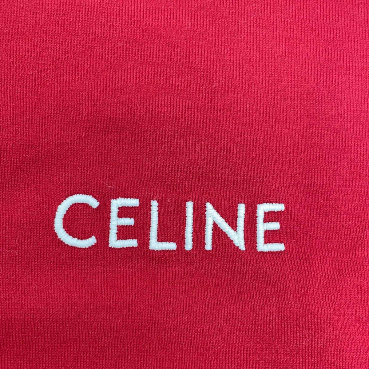 CELINE セリーヌ 2X15N671Q レッド レギュラーTシャツ トップス