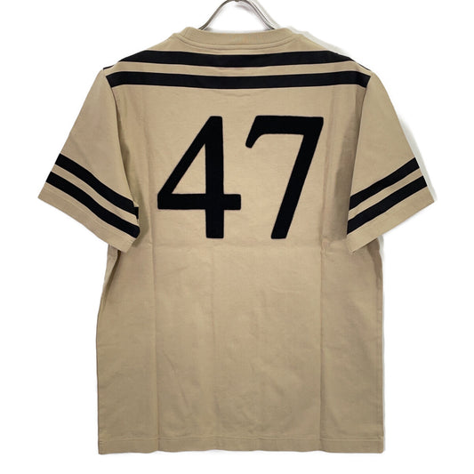 DIOR ディオール 483J636B0554 ベージュ コットン プリント Tシャツ トップス