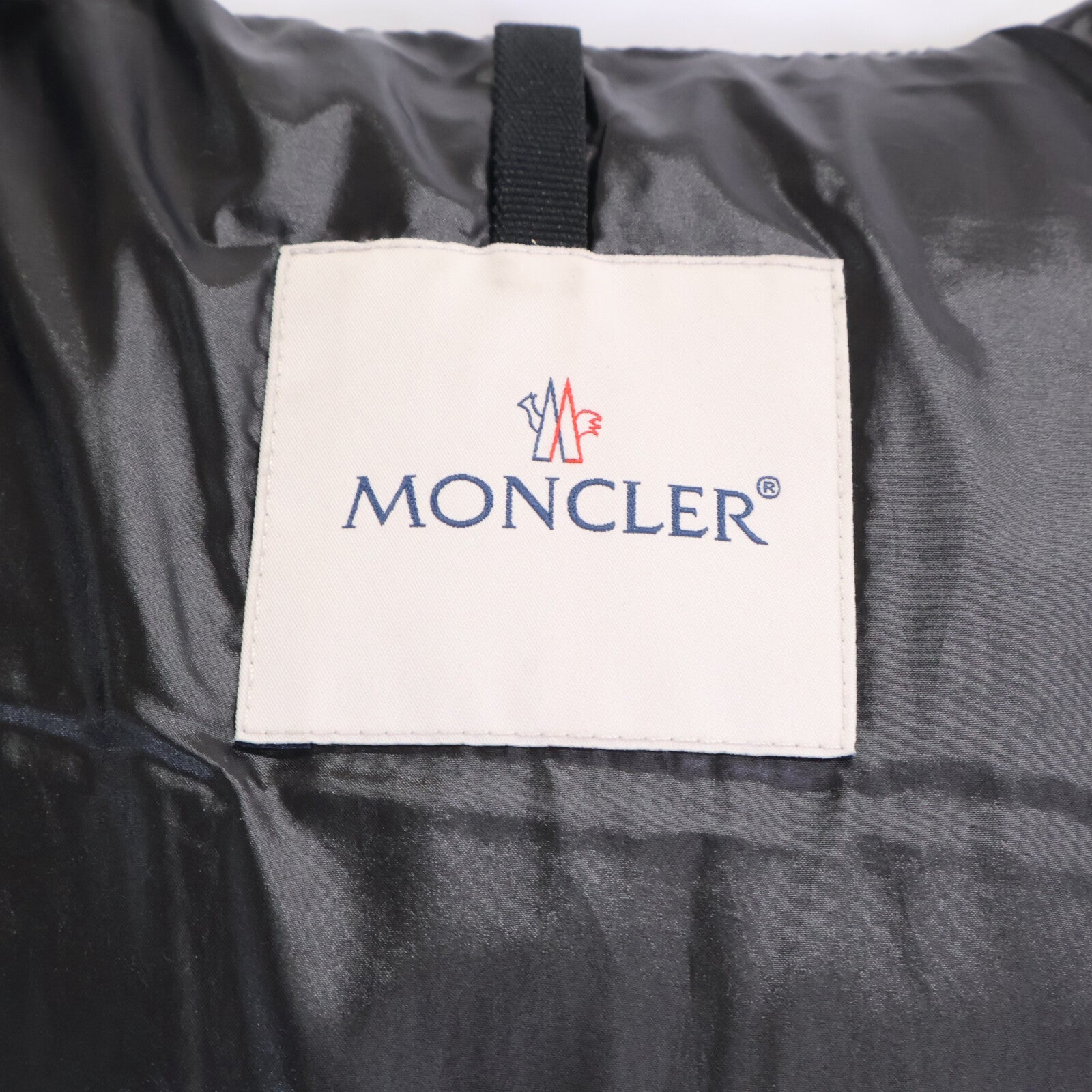 MONTCLA モンクラ 内側ロゴ刺繍グログランテープ フーディダウンジャケット ジャケット O メンズ